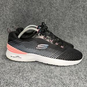 Skechers Skech-Air Dynamight Shoes Women's 10 Black Lite-Weight Athletic Sneaker